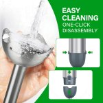 Immersion Blender Handheld 1100W 3 in 1 Corded Stick Hand Blenders for Kitchen with Trigger Speed Control, with Whisk, Milk Frother Attachemnts, Perfect Emulsifier for Soup, Smoothie, Puree - Image 7