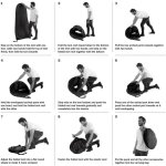 Pop Up Pod - Privacy Shower Tent, Dressing Room, or Portable Toilet Stall with Carry Bag for Camping, Beach, or Tailgate by Wakeman Outdoors (Black) - Image 5