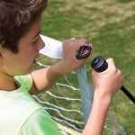 SKLZ Quickster Soccer Goal - Portable Goal for Backyard & Field - Durable Tension-Tite Frame & Heavy Gauge 2-Ply Net - Adjustable Click-Lock Poles, Metal Stakes - Carrying Case with Handle - Image 5