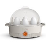 bella Electric Egg Cooker, 7 Eggs Capacity Tray, Single Stack, for Poached, Scrambled, Hard, Medium & Soft Boiled Eggs, Omelets and Steamed Dumplings, Auto Shutoff, 360 Watt, Oatmilk