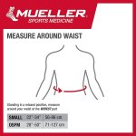 MUELLER Sports Medicine Adjustable Back Brace, Ideal for Upper and Lower Back Pain, Relief & Support for Men and Women, Strains, Sciatica, Scoliosis, Black - Image 4