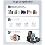 3 in 1 Magnetic Wireless for iPhone Charging Station: Foldable Portable Charger - Image 4