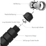 Jump Rope, Tangle-Free Rapid Speed Jumping Rope Cable with Ball Bearings for Women, Men, and Kids, Adjustable Steel Jump Rope Workout with Foam Handles for Fitness, Home Exercise & Slim Body - Image 2