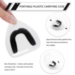 5 Pack Kids Youth Mouth Guard for Sports, Boys Girls Mouth Guard with Case, Child Teen Sports Mouthguard for Football Lacrosse Basketball Boxing Soccer Taekwondo MMA Karate - Image 5
