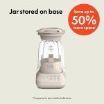 bella 10 Speed Countertop Blender, Juicer & Smoothie Maker, Fits-anywhere™ Kitchenware, Slim Flip & Store Design, Dishwasher Safe 48oz Capacity Pitcher & Lid, Stainless Steel Blade, 450 Watt, Oatmilk - Image 5