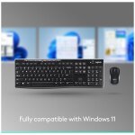 Logitech MK270 Wireless Keyboard and Mouse Combo for Windows, 2.4 GHz - Image 2