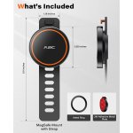 A2C Gym Fitness Phone Mount for MagSafe - 17 N52 Strong Magnets Stable and Secure Phone Mount with Adjustable Strap, Compatible with Gym Equipment, Stroller, Shopping Cart, Exercise Bikes - Image 8