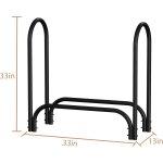 Fire Beauty Firewood Rack Log Holder,Log Storage Holder,Storage Rack,Firewood Stacker for Fireplace Indoor Outdoor(Middle) - Image 7