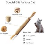 FUKUMARU Cat Scratcher, 26.8 Inch L Shape Cat Scratch Pad Wall Mounted, Cat Scratching Cardboard with Ball Toy for Indoor Cats, Large Size - Image 4