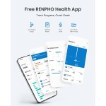 RENPHO Cordless Jump Rope, Weighted Jump Rope with Counter, Jump Ropes for Fitness, Smart Skipping Rope for Crossfit, Gym, Burn Calorie, APP Data Analysis, at-Home-Workout for Women Men Adult Kids - Image 2