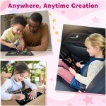 ZMLM Scratch Paper Art-Crafts Gift: 2 Pack Rainbow Notebooks Supplies Toys - Image 2