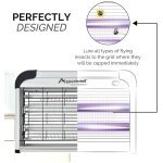 ASPECTEK Insect Killer, Bug Zapper, Powerful 20W Electronic Indoor Fly Zapper - Image 4