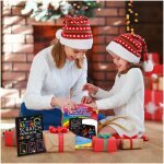 ZMLM Scratch Paper Art-Crafts Gift: 2 Pack Rainbow Notebooks Supplies Toys - Image 3