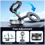 Vacuum Magnetic Phone Holder for Your car 106 LBS Extra Strong Suction Cup - Image 2