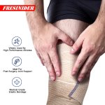 Premium Elastic Bandage Wrap, 6 Pack 4" Cotton Latex Free Compression Bandage Wrap with Touch Closure at Both Ends, Support & First Aid for Sports, Medical, and Injury Recovery - Image 5