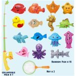 CozyBomB™ Kids Fishing Bath Toys Game | Magnetic Floating Toy Magnet Pole - Image 5