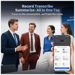 AI Translation Earbuds Real Time 3-in-1, 144 Language Translator Earbuds - Image 2