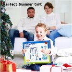 VGY Pool Basketball Hoop 2-in-1 with 4 Balls, 12 Rings & Pump - Image 4