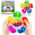 Color Sorting Toys Sensory Toys, Fine Motor Skills Game for Toddlers, Color Matching Toy Preschool