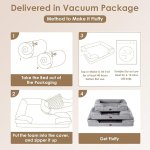 EHEYCIGA Orthopedic Dog Beds Large Sized Dog, Waterproof Memory Foam Pet Bed - Image 3