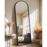 Delma Arched Mirror Full Length,Standing Mirror Full Body,Large Floor with Stand for Wall Entryway Door Bedroom Bathroom Living Room