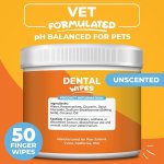 Dog & Cat Teeth Cleaning Wipes - Dental Finger Wipes for Cats & Dogs - Image 5