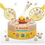 B.Duck Games for Kids Age 4-6, Board Games Bounce and Catch Duck Toys