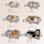 EHEYCIGA Orthopedic Dog Beds Large Sized Dog, Waterproof Memory Foam Pet Bed - Image 6