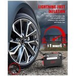 R8 Tire Inflator Portable Air Compressor, DC 12V Air Compressor Portable - Image 4