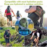 Hydration Bladder, 1.5-2-3L Water Bladder for Hiking Backpack, BPA-Free Leak Proof Water Reservoir Storage Bag, Water Pouch Hydration Pack for Camping Cycling Running - Image 7