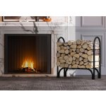 Fire Beauty Firewood Rack Log Holder,Log Storage Holder,Storage Rack,Firewood Stacker for Fireplace Indoor Outdoor(Middle) - Image 5