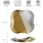 Spoon Rest for Stove Top, Spoon Holder for Kitchen Counter, Spatula Holder, Ceramic Coffee Spoon Rest, Gradient Brown, 5.12" - Image 8