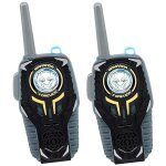 ekids Black Panther Wakanda Forever Toy Walkie Talkies for Kids, Static Free Indoor
