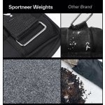 Sportneer Adjustable Ankle Weights 1 Pair 2 4 6 8 10 Lbs Leg Weight Straps for Women Men, Weighted Ankle Weights Set for Gym,Fitness, Workout,Walking, Jogging,1-5 lbs Each Ankle, 1 Pair 2-10 lbs - Image 2