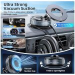 Vacuum Magnetic Phone Holder for Your car 106 LBS Extra Strong Suction Cup - Image 4