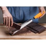 Deiss PRO Citrus Lemon Zester & Cheese Grater — Parmesan Cheese, Lemon, Ginger, Garlic, Nutmeg, Chocolate, Vegetables, Fruits - Razor-Sharp Stainless Steel Blade + Protect Cover - Dishwasher Safe - Image 4