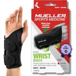 MUELLER Sports Medicine Green Fitted Wrist Brace for Men and Women, Wrist Pain Relief Support, Ideal for Carpal Tunnel, Tendonitis, Arthritis, Black