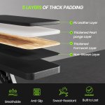 Adjustable Weight Bench for Home Gym, Foldable Workout Bench for Full Body Fitness Dumbbell Exercise, 600LBS Incline Decline Flat Bench with Resistance Bands for Strength Training - Image 5