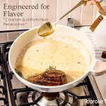 CAROTE 14 Pcs Pots and Pans Set Nonstick,Cookware Set Kitchen Cooking Set with Utensil and Pan Protectors - Image 6