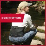 MUELLER Sports Medicine Adjustable Back Brace, Ideal for Upper and Lower Back Pain, Relief & Support for Men and Women, Strains, Sciatica, Scoliosis, Black - Image 9