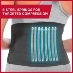 MUELLER Sports Medicine Adjustable Back Brace, Ideal for Upper and Lower Back Pain, Relief & Support for Men and Women, Strains, Sciatica, Scoliosis, Black - Image 3